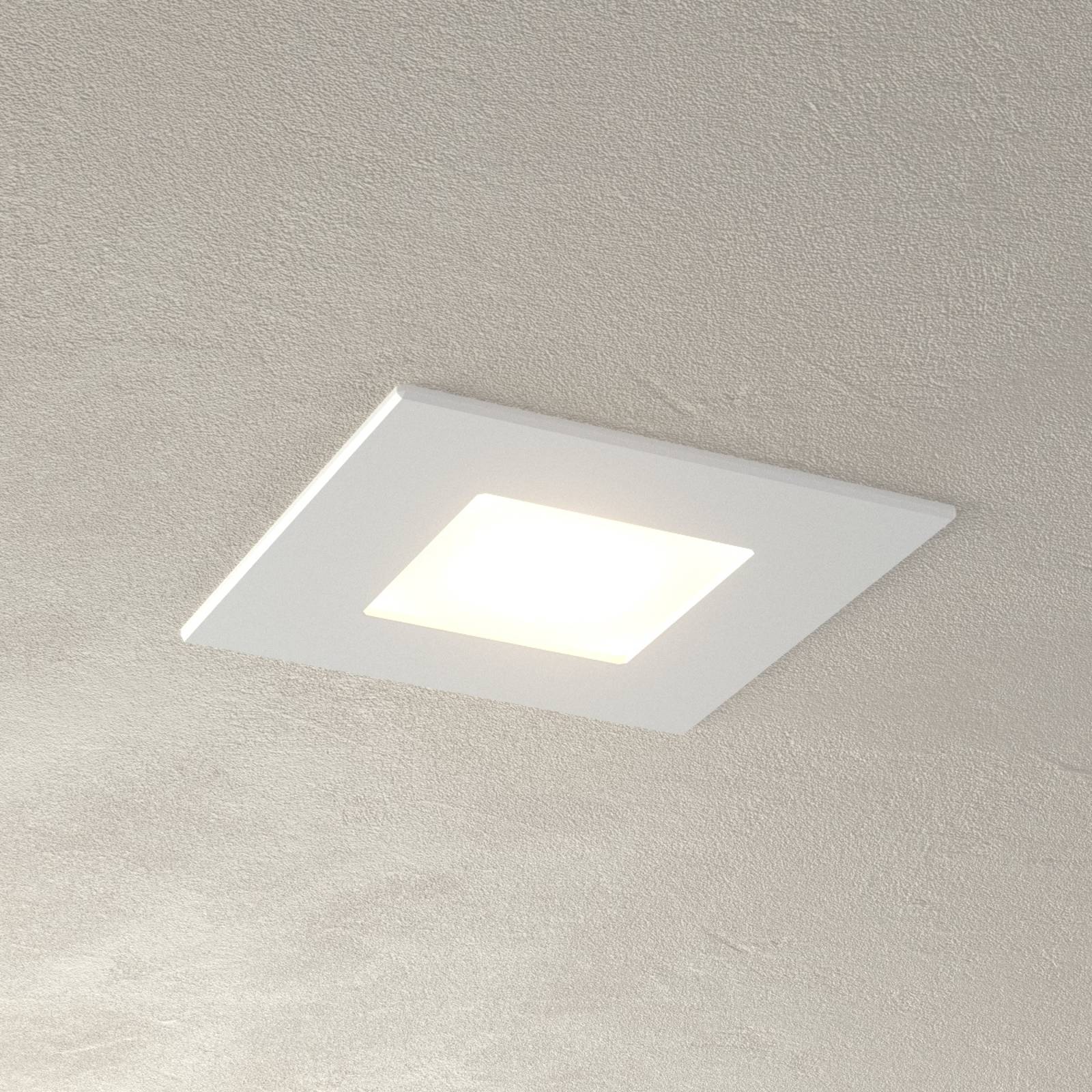 Bílé LED podhledové svítidlo Klaus pro rámečky