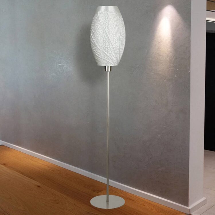 Designová stojací lampa Flora