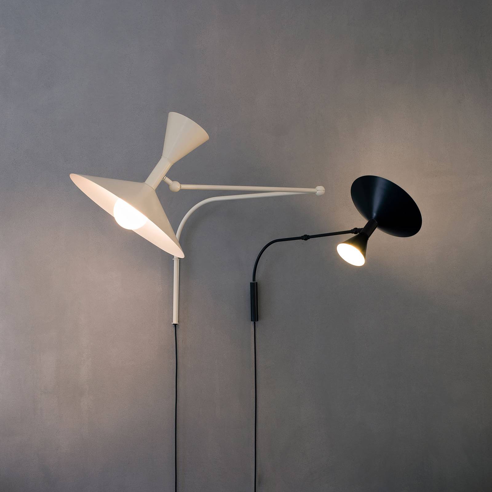 Nemo Mini Lampe de Marseille nástěnné světlo černá